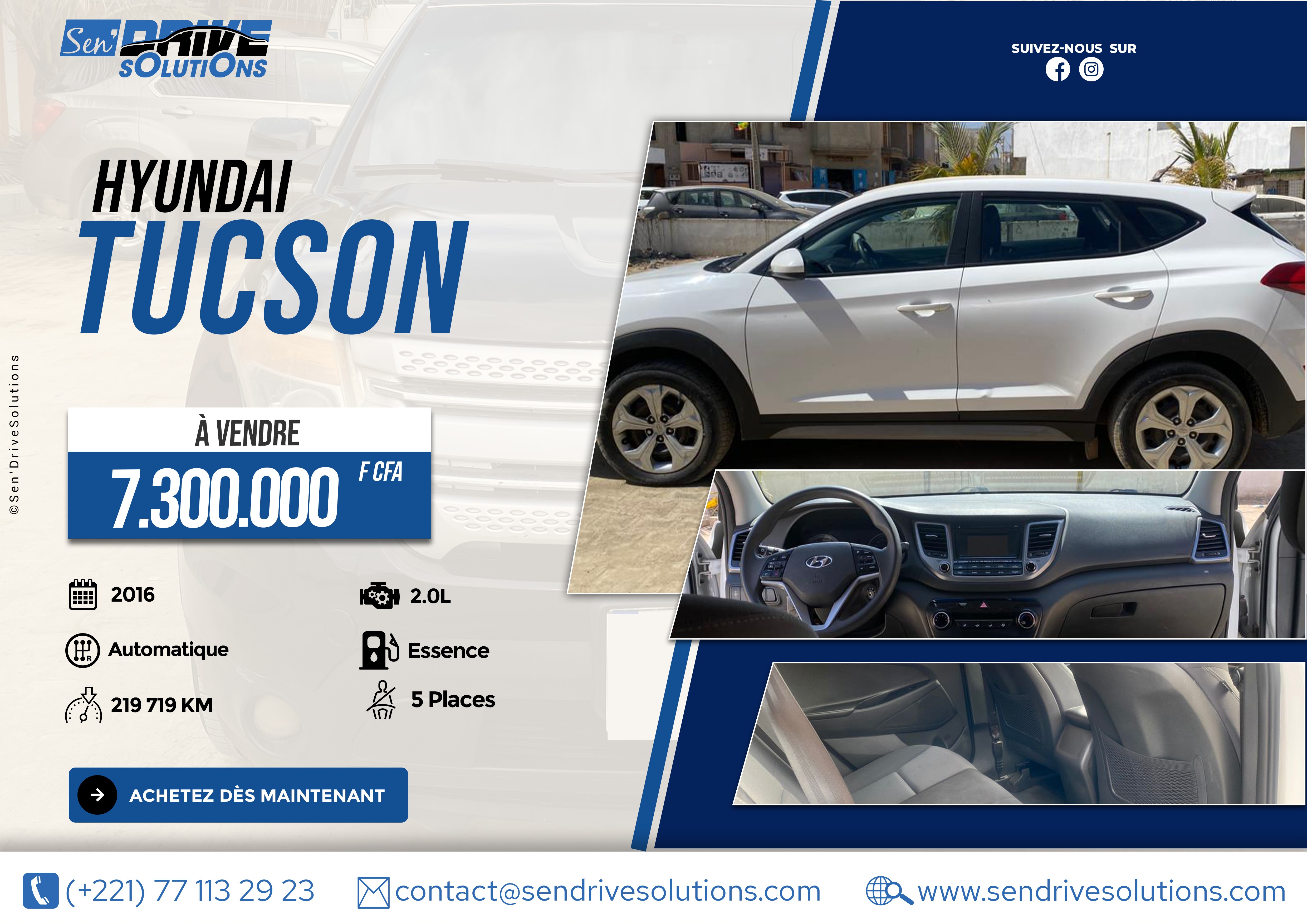 Hyundai Tucson : Un SUV idéal pour la famille