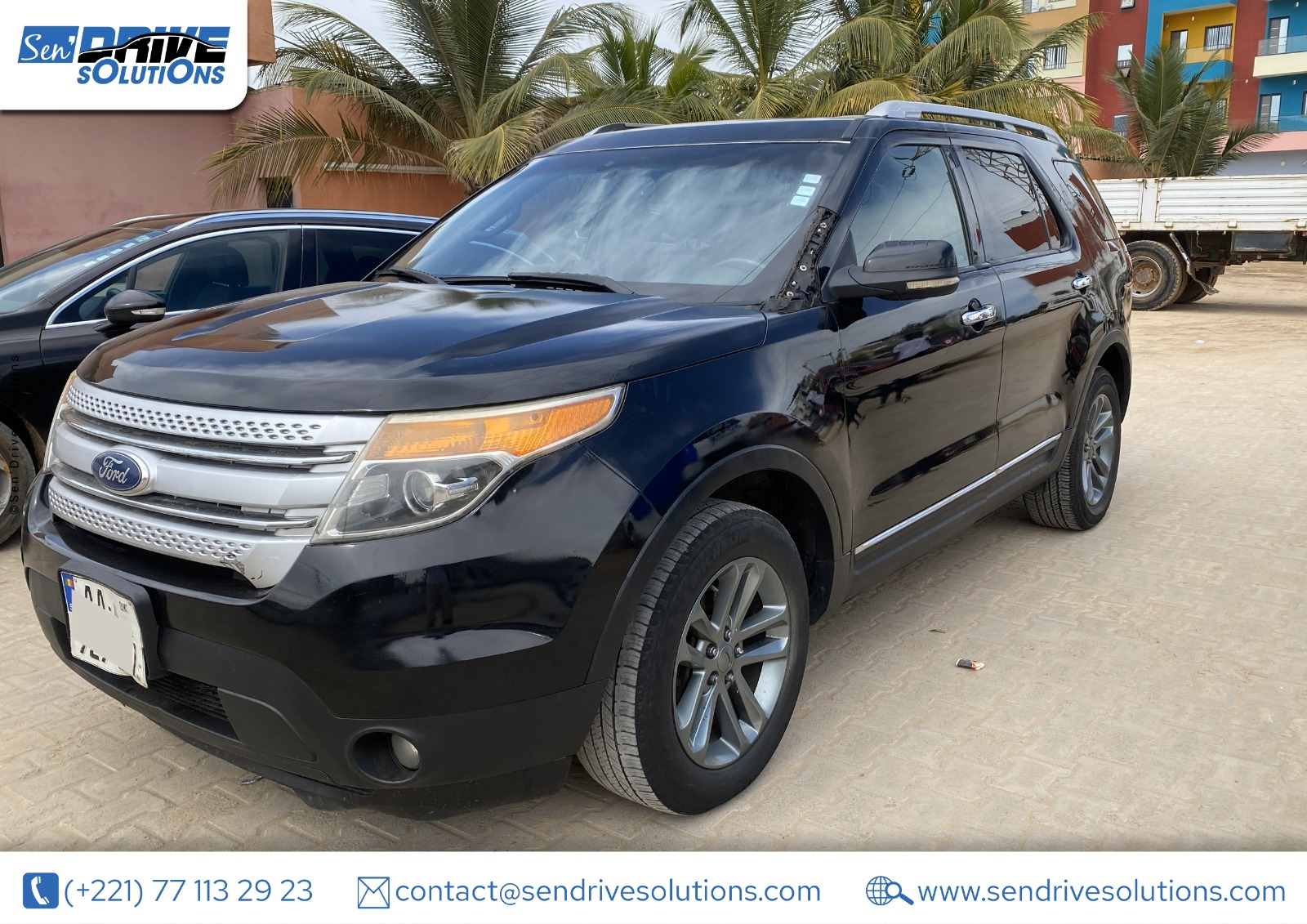 Ford Explorer noir côté Acheter Ford Explorer noir au Sénégal